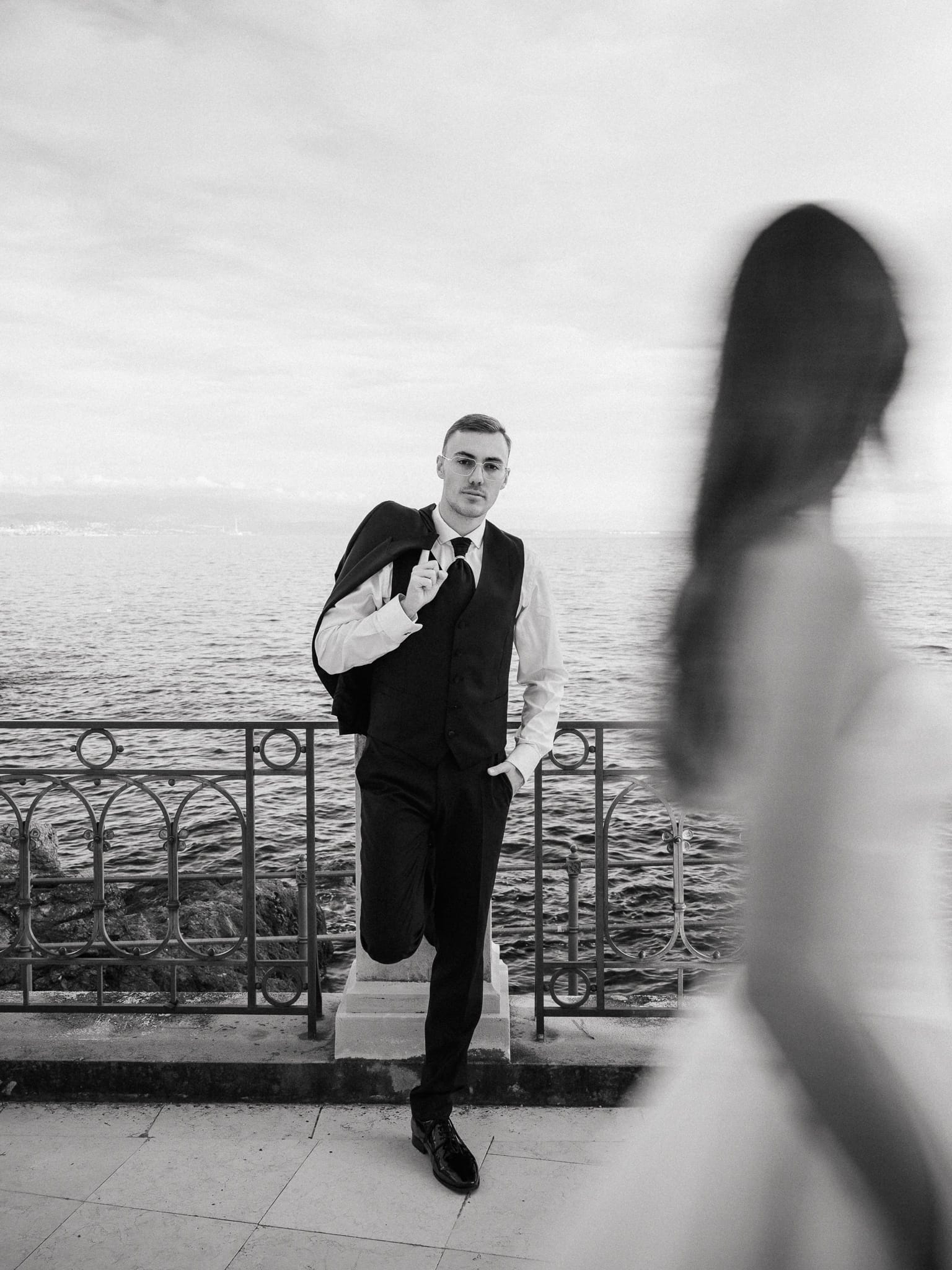 Editorial wedding photo